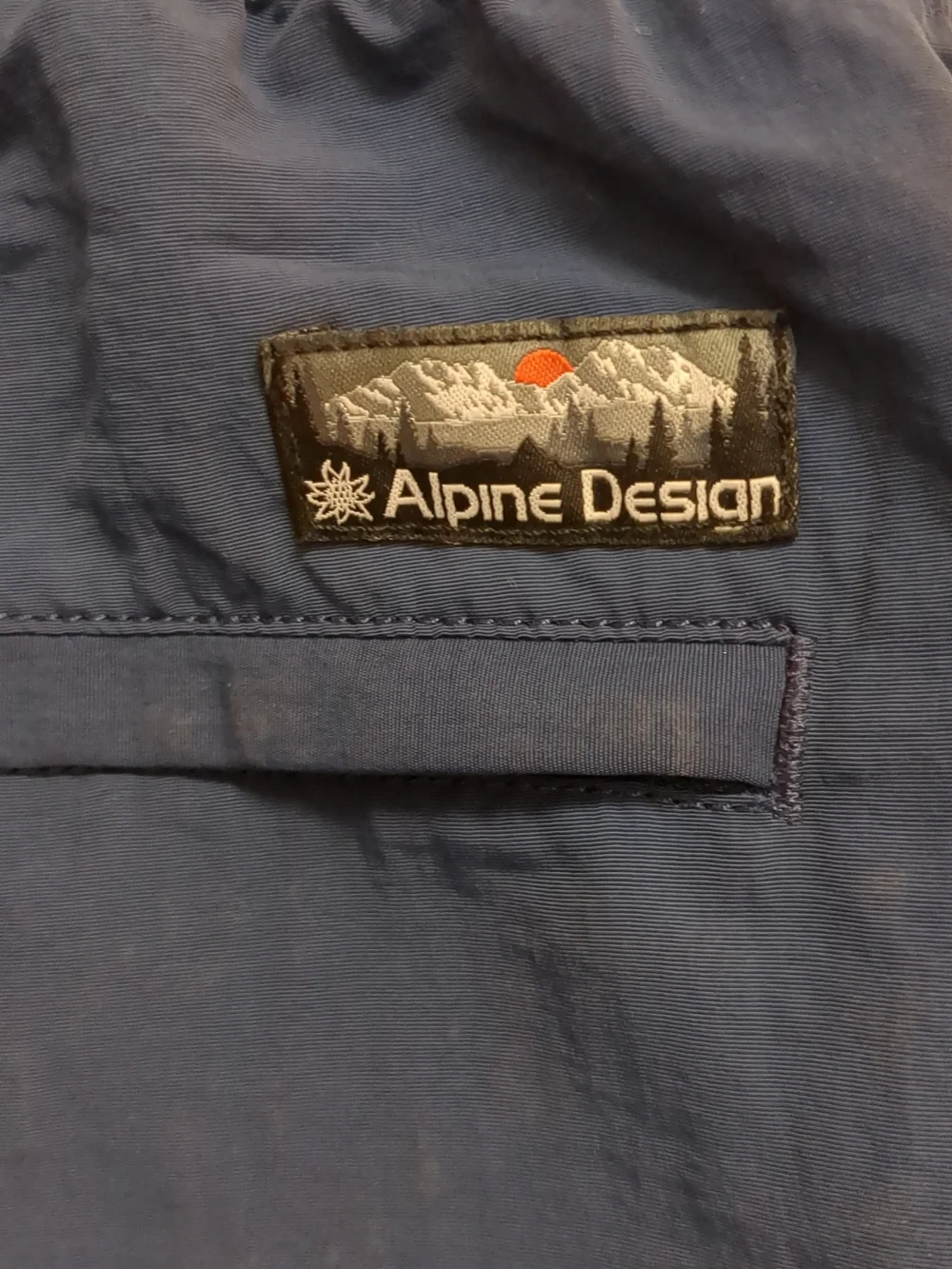 Alpine Design Men's Navy Blue Swim Trunks